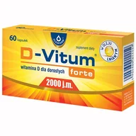 Witaminy i minerały - Oleofarm D-Vitum Forte 2000 120 szt. - miniaturka - grafika 1