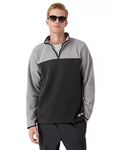 Koton Męska bluza polarowa Multicolor High Neck, Anthracite (931), XXL - Bluzy męskie - miniaturka - grafika 1