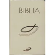 Religia i religioznawstwo - Edycja Świętego Pawła Biblia z rybką z suwakiem ecru - miniaturka - grafika 1