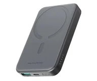 Powerbanki - JoyRoom Mini Powerbank Magsafe 5000mAh USB-A USB-C 20W JR-W020 - miniaturka - grafika 1
