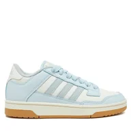 Sneakersy damskie - Sneakersy adidas Rapid Court Low JR3163 Biały - miniaturka - grafika 1