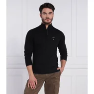 Swetry męskie - Aeronautica Militare Wełniany sweter | Slim Fit - miniaturka - grafika 1