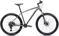 Rowery - Rower górski męski Romet Rambler R7.3 CS 27 L(20") grafitowy/pomarańczowy - miniaturka - grafika 1