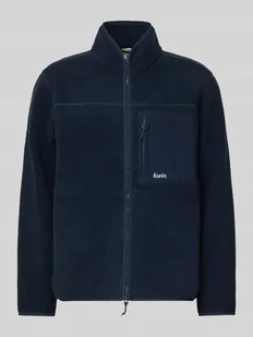 Kurtka z polaru z dwustronnym zamkiem błyskawicznym model ‘MOUNTAIN’ - Kurtki męskie - miniaturka - grafika 1