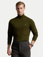Swetry męskie - Polo Ralph Lauren Golf 710760126025 Zielony Regular Fit - miniaturka - grafika 1