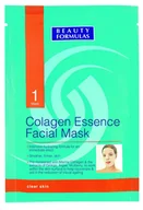 Maseczki do twarzy - Beauty Formulas Kolagenowa maseczka na twarz 1szt. - miniaturka - grafika 1