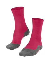 Skarpetki damskie - FALKE Kobiety Skarpety do wędrówek TK5 Wander W So Wełna przeciw pęcherzom cienkie 1 Para, Różowy Rose/Grey 8560, 41-42 - miniaturka - grafika 1