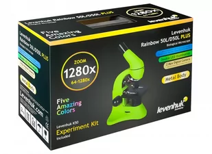(HU) Mikroskop cyfrowy Levenhuk Rainbow D50L PLUS 2M, MoonstoneKamień księżycowy - Mikroskopy i lupy - miniaturka - grafika 3