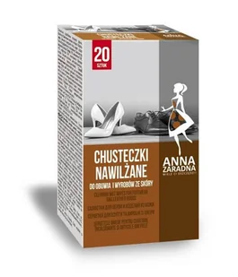 Anna Zaradna Chusteczki nawilżane do obuwia i wyr - Ściereczki, gąbki, czyściki - miniaturka - grafika 2