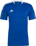 Koszulki męskie - Adidas Koszulka adidas TIRO 21 TR JSY GM7589 GM7589 niebieski M - miniaturka - grafika 1