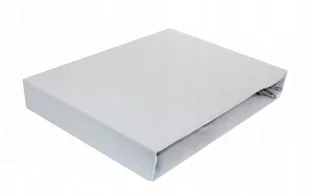 Szare prześcieradło JERSEY z gumką 100x200 cm POLSKI PRODUCENT - Prześcieradła Szare prześcieradło JERSEY z gumką 100x200 cm POLSKI PRODUCENT - Prześcieradła - miniaturka - grafika 1