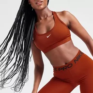 Bielizna sportowa damska - NIKE BRA NK SWSH LGT SPT BRA - Nike - miniaturka - grafika 1