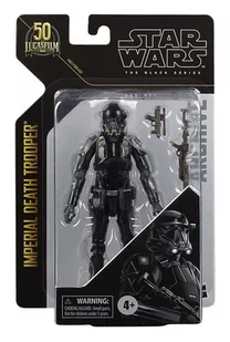 Hasbro, Star Wars Black Series, Figurka kolekcjonerska, 50th Anniversary, Imperial Death Trooper, 15 cm, F1907 - Figurki dla dzieci Hasbro, Star Wars Black Series, Figurka kolekcjonerska, 50th Anniversary, Imperial Death Trooper, 15 cm, F1907 - Figurki dla dzieci - miniaturka - grafika 1