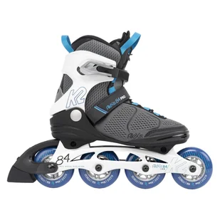 K2 Skate Alexis 84 PRO damskie łyżworolki szare niebieskie 30G0517 30G0517 - Rolki - miniaturka - grafika 2