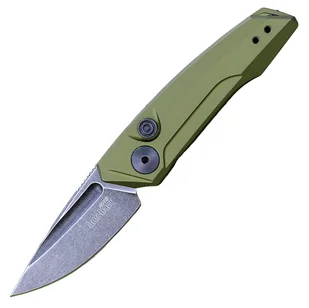 Kershaw AUTO LAUNCH 9 - ALUM OLV/BW K-7250OLBW - Scyzoryki - miniaturka - grafika 1