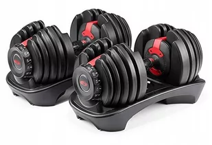 FIT4MED Sztangielka Regulowana Ciężarki+Gryf 24kg - Hantle i ciężarki - miniaturka - grafika 1