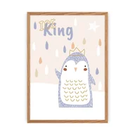 Wyposażenie pokoiku dziecięcego - Obrazek Zoo Party penguin - miniaturka - grafika 1