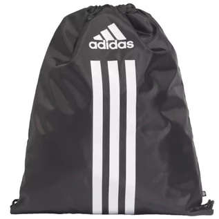 Torby sportowe - Adidas Power Gym Sack Hg0339, Czarne Torba, Pojemność: 16 L - grafika 1