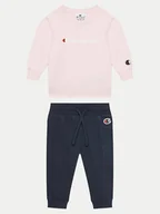 Komplety dla niemowląt - Champion Dres 307057 Różowy Regular Fit - miniaturka - grafika 1