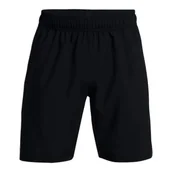 Spodenki męskie - Spodenki męskie Under Armour Tech Woven Wordmark Short Black M - miniaturka - grafika 1