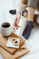 Skarpetki damskie - Stopki 041-015 Jeans (Rozmiar 38/40) - miniaturka - grafika 1