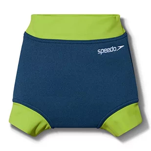 Speedo Chłopięca nauka pływania niezbędna pielucha pokrowiec, harmonijna niebiesko-zielona jaszczurka, 3-6 lat, Harmonia niebieska/zielona jaszczurka, 6 Lat - Kąpielówki dla chłopców - miniaturka - grafika 1