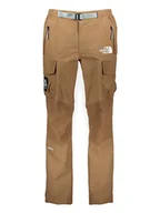 Odzież trekkingowa męska - The North Face Spodnie softshellowe "Soukuu" w kolorze jasnobrązowym - miniaturka - grafika 1