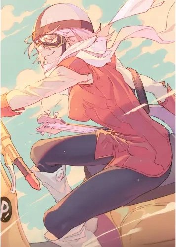 Plakat Anime Manga Flcl flcl_011 A3 (custom)