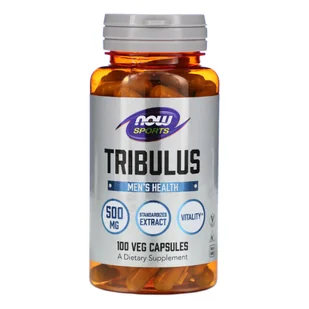Now Foods Tribulus 500 mg - 100 Veg Capsules TT000354 - Suplementy naturalne - miniaturka - grafika 1