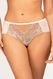 Majtki szorty Unikat Rosali ecru-beż - Majtki damskie - miniaturka - grafika 1