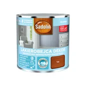 Farby i impregnaty do drewna - Lakierobejca Dekoracyjna Wewnętrzno-Zewnętrzna Dekor Tek 0,25 l Sadolin - miniaturka - grafika 1