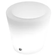 Lampy ogrodowe - Solarna stojąca lampa Flower ES-FL021 Step LED 5W RGBW IP65 zmienna barwa biała - miniaturka - grafika 1