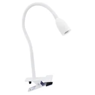 Lampy stojące - Lampka biurkowa z klipsem Gao LED biała Inspire - miniaturka - grafika 1