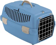 Transportery dla kotów - Transport sail Gulliver 1 with metal door 48x32x31cm blue 8003507979864 - miniaturka - grafika 1