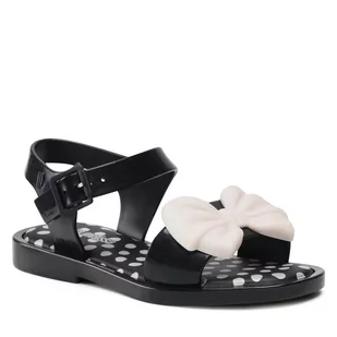 Melissa Sandały Mini Mar Sandal Prince 33474 Black/Beige 51496 - Sandały damskie - miniaturka - grafika 1