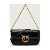 Torebki damskie - Pinko Skórzana torebka na ramię LOVE BOX - miniaturka - grafika 1