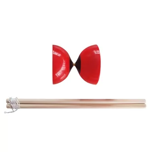 Zestaw Do Żonglerki Schildkrot Diabolo Red - Unihokej - miniaturka - grafika 1
