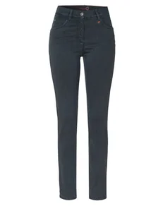 Relaxed by TONI Spodnie w kolorze granatowym - Spodnie damskie - miniaturka - grafika 1