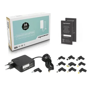 Zasilacz Ładowarka USB-C 65W uniwersalna + 10 wtyków do laptopa - Zasilacze do laptopów - miniaturka - grafika 1