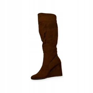 Wsuwane kozaki damskie koturn Massimo 40 - Kozaki damskie - miniaturka - grafika 1