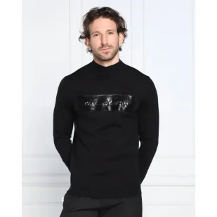 Karl Lagerfeld Wełniany sweter | Regular Fit - Swetry męskie - miniaturka - grafika 1