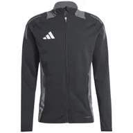 Bluzy męskie - Bluza męska adidas Tiro 24 Competition czarno-szara IP1870 XL - miniaturka - grafika 1