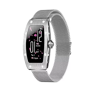 KUMI KU-K18 Srebrny - Smartwatch - miniaturka - grafika 2