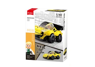 KLOCKI SLUBAN MB Żółty Samochód Sportowy 182 - B1203D - Klocki - miniaturka - grafika 1