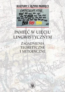 Czachur Waldemar Pamięć w ujęciu lingwistycznym - Historia Polski - miniaturka - grafika 1