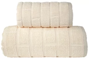 Greno RĘCZNIK BRICK 70X140 KREMOWY RE-BRI-070-KREM - Ręczniki - miniaturka - grafika 1