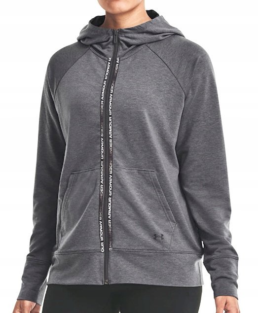 Bluza Damska z Kapturem Rival Terry Taped Under Armour Loose 1360907010 SM