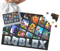 Puzzle - PUZZLE - ROBLOX WZORY Z BAJEK I GIER PREZENT DLA DZIECI 120el + WORECZEK - miniaturka - grafika 1