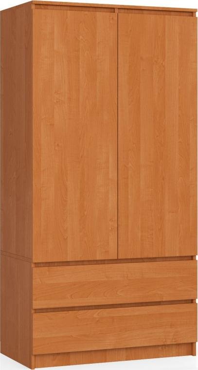 Fabryka Mebli Akord SZAFA S 90 cm 2 DRZWI 2 SZUFLADY OLCHA