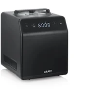 Maszyny do lodów - Maszynka do lodów Graef maszyna do lodów czarna - miniaturka - grafika 1